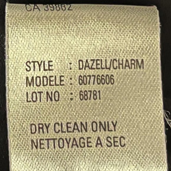 Theory Black Scoop Neck Half Sleeve Dazzell Charm Silk Blend Dress - Picture 6 of 8